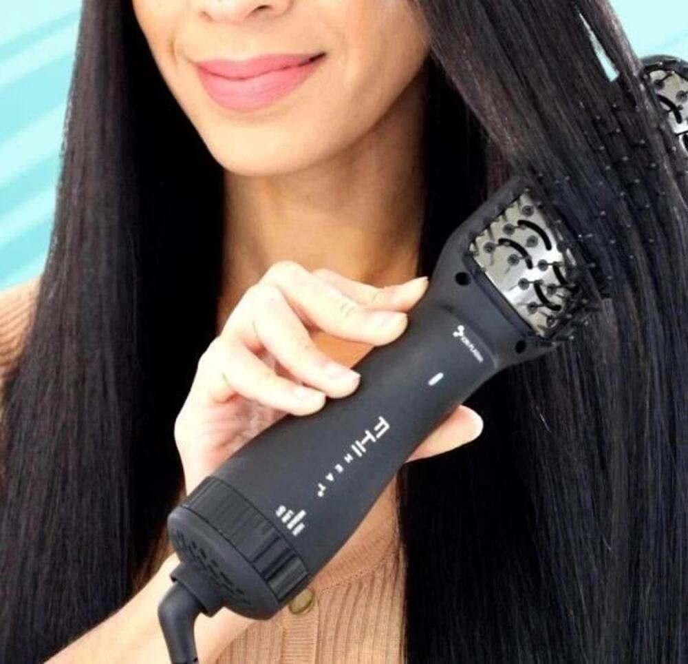 FHI Heat the Polisher Pro Air-Drying Brush Plasma Ionic Technology Smooth $160
